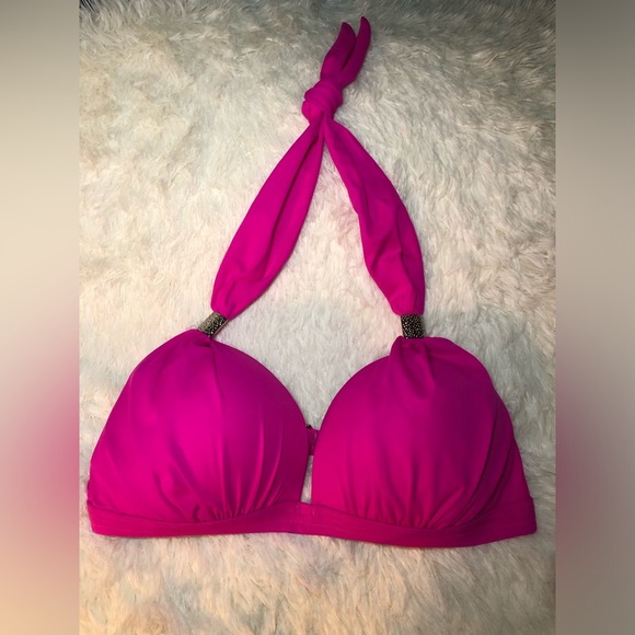 VENUS Goddess Hot Pink Bikini Top - Picture 3 of 8